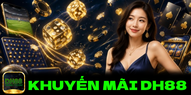 Khuyến Mãi Dh88 Bùng Nổ Với 7 Đặc Quyền Vàng Mới Nhất 2026